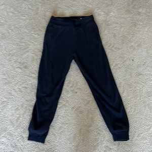 H and M black blank boys joggers